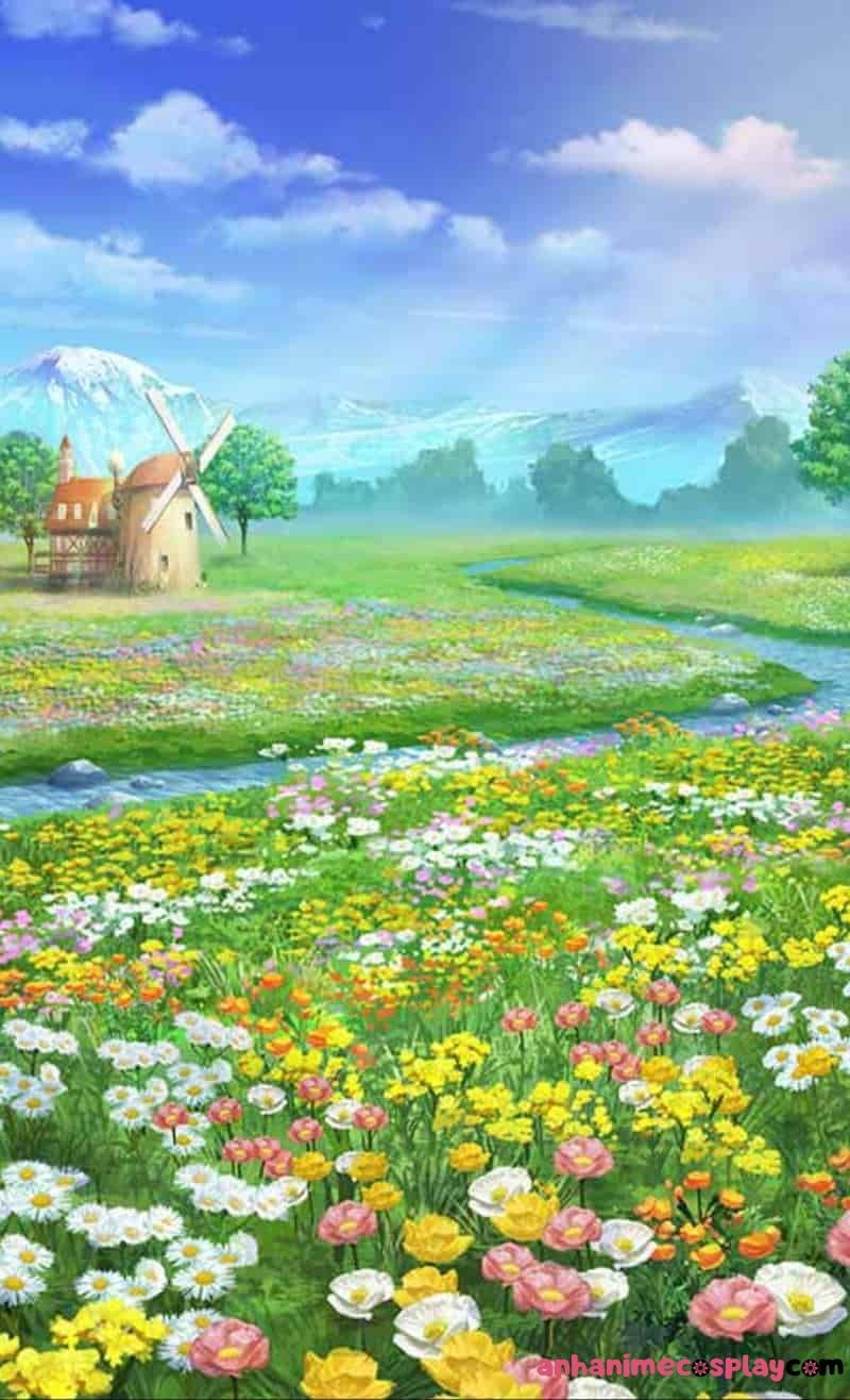 hình ảnh phong cảnh anime